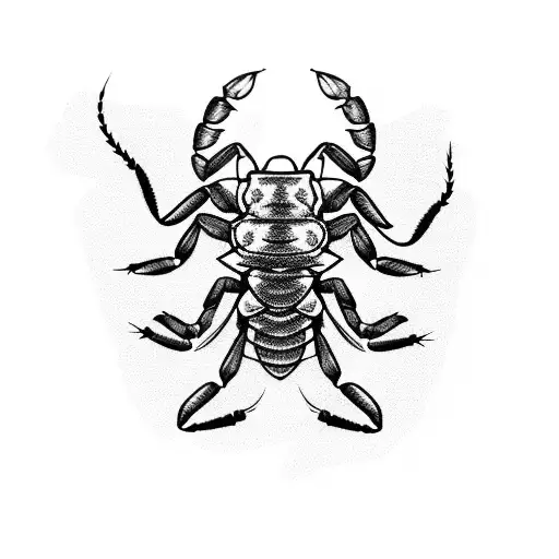 Scorpion Pinching Skin