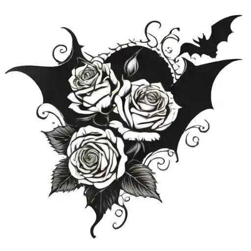 Bats And A Rose