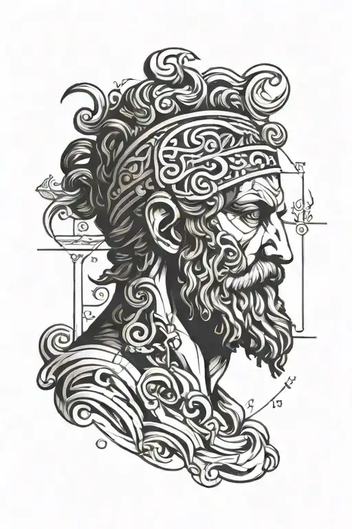 Fine Line Greek God Coordinates