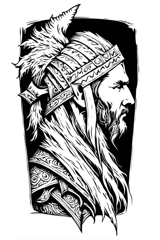 Viking Side View
