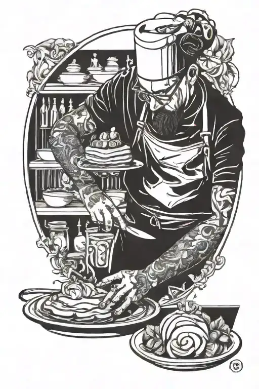 Pastry Chef Creating