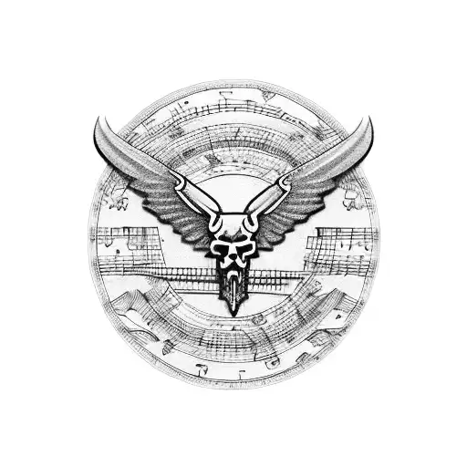 Benchmade Propper Knife Cutting Through A Music Sheet