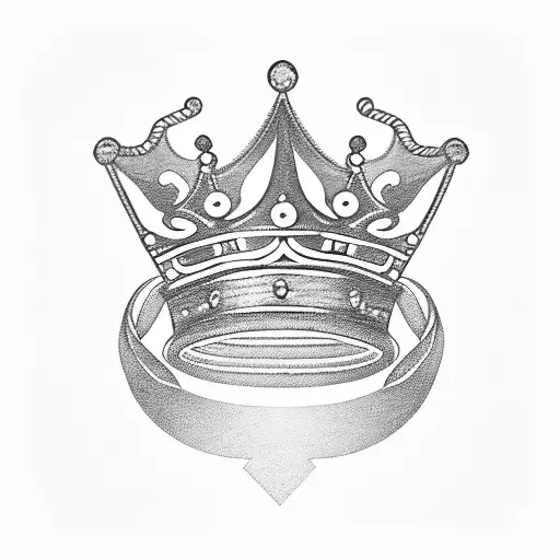 A Key Wearing A Queens Crown