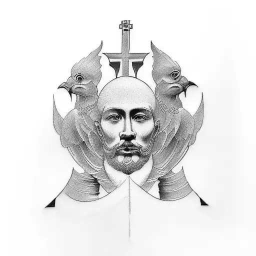 Create A Tattoo Inspired By Statues And Religious Iconography