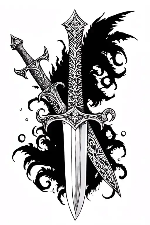 Nordic Myth Involving Swords