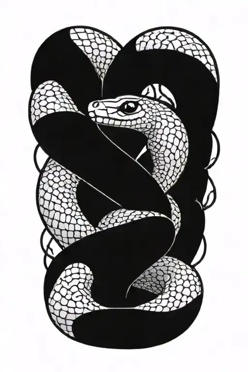 Snake And Heart