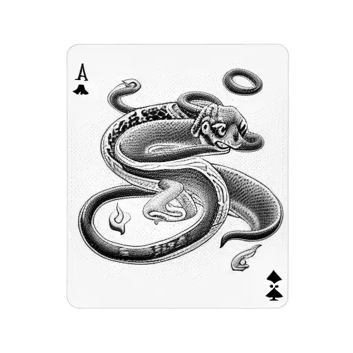 A Playing Card Deck With Each Card Featuring A Different Breed Of Dog Or Species Of Snake