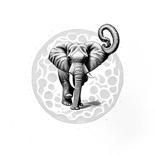 Elephant Circles Trash Polka