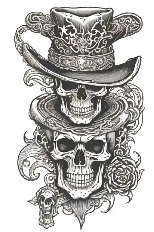 Cowboy Skull