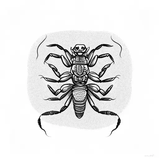 A Scorpion With A 23 Somewhere