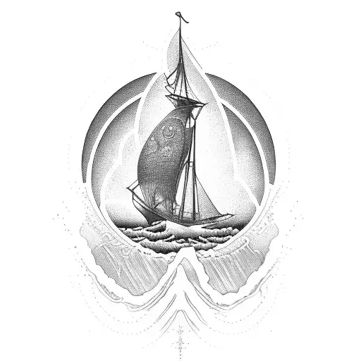 Ocean Wave Ship Religion Christian