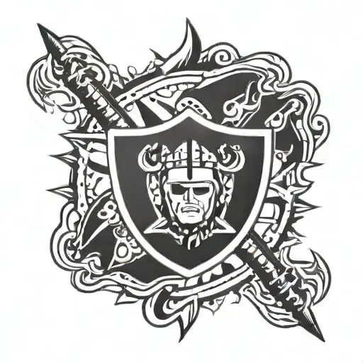 Raiders Football Logo