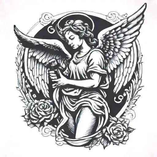 Angel With A Spray Can