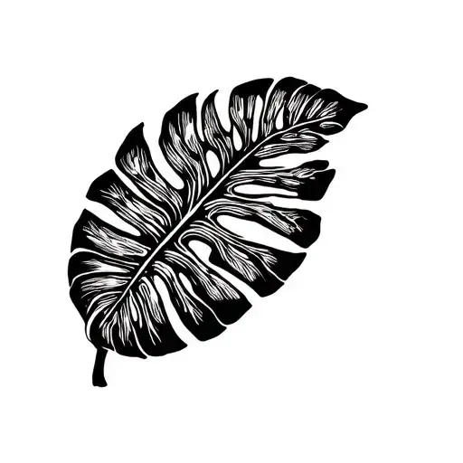 Monstera Leaf
