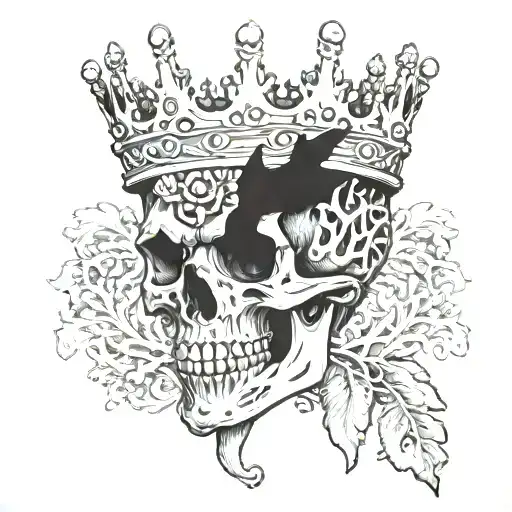 King Of Bones With A Coral Crown