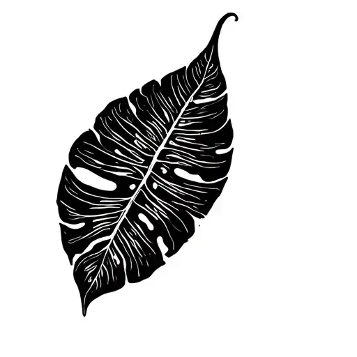 Philodendron Leaf
