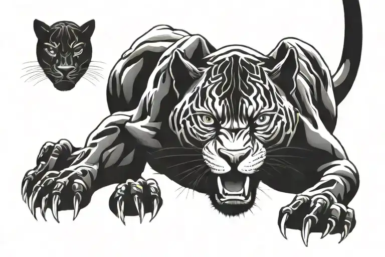 Black Panther Full Body