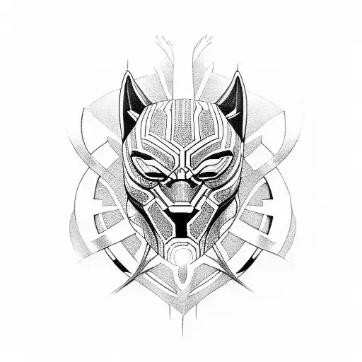 Black Panther And A Basketball And 12