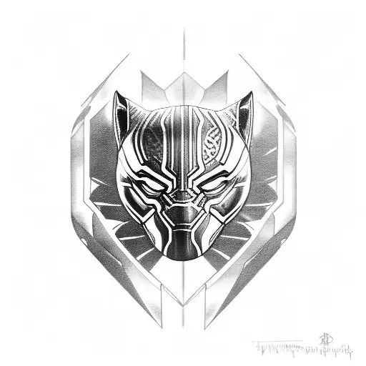 Black Panther And A Basketball And 12