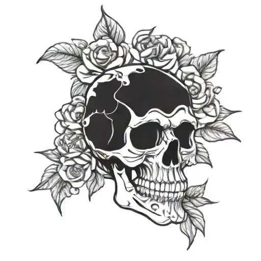 Flowers Skull Music