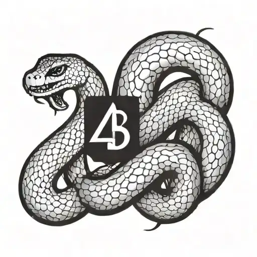 Snake Wrapping The Number 49 Never Again