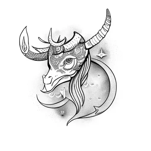 Aquarius Zodiac Sign Head