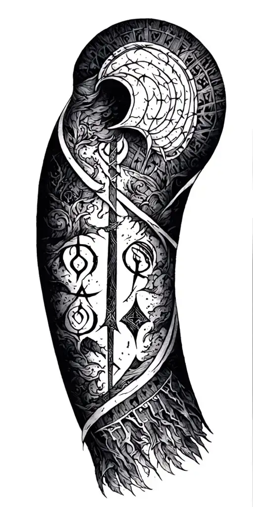 Viking Texts With Runes