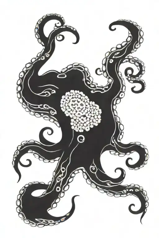 Japanese Octopus Tatoo Design