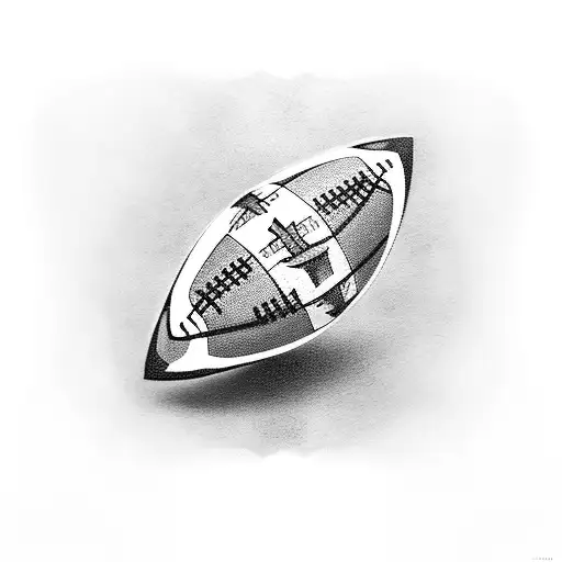 Guy Playing Football Realistic