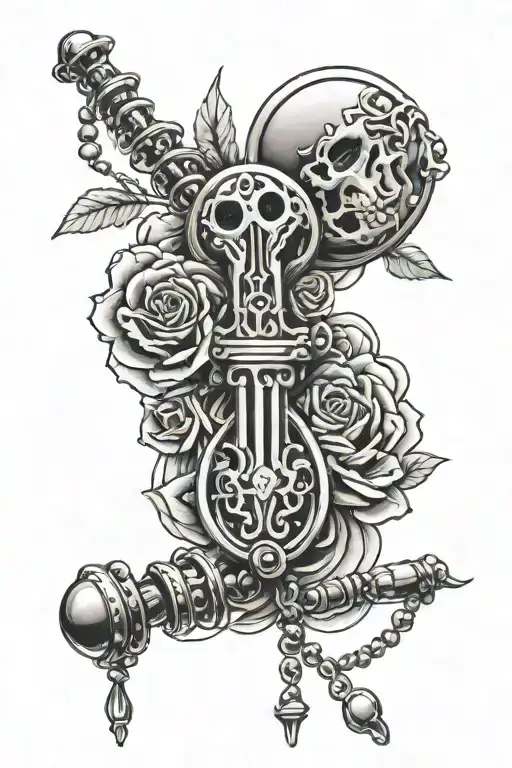 Cacaj With A Rosary Beads