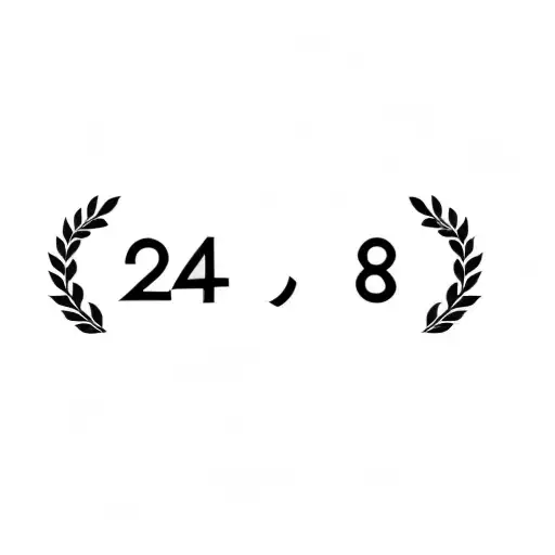 A Laurel Wreath On A Black Background