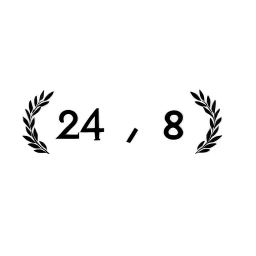 A Laurel Wreath On A Black Background