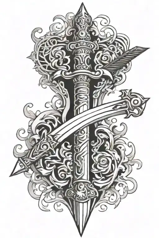 Fighting Sword Piercing