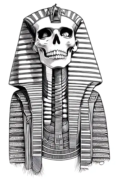 Egyptian Skeleton Pharaoh