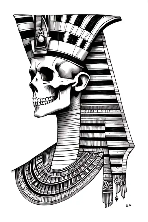 Egyptian Skeleton Pharaoh