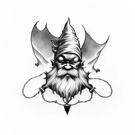 Dark Fantasy Gnome Evil