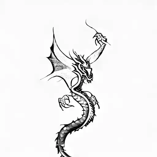 Dragon With Gem