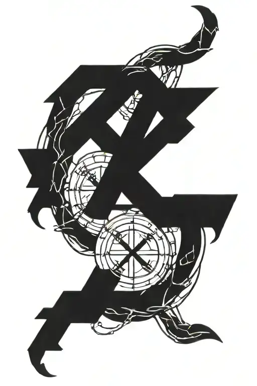 Roman Numeral Dates Intertwined