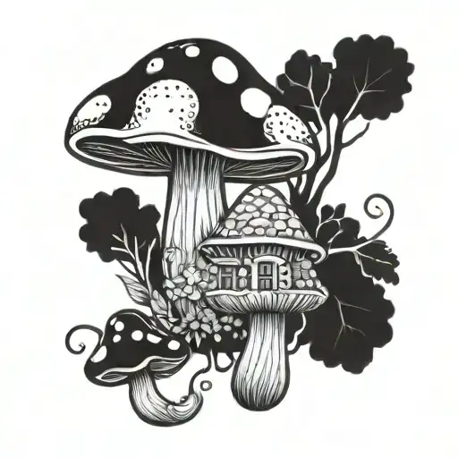 Mushroom And Fairy