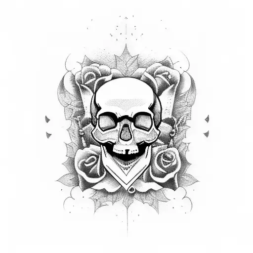 Memento Mori With Skull