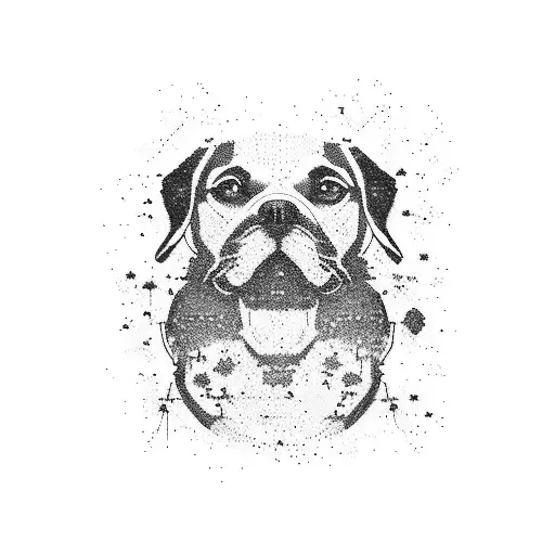 A Pixelated Map Of Nicaragua And Ukraine With A Dog Chasing A Ball