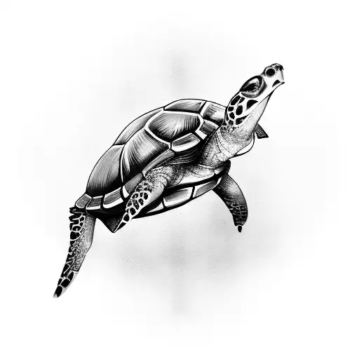 Cartoon Turtle With Uzis