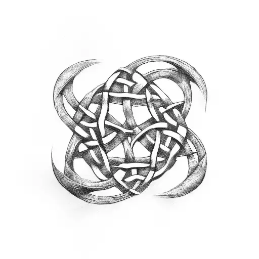 Celtic Father Daughter Knot