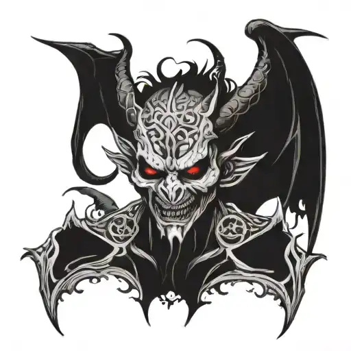 Dark Arts Demon With Sythe