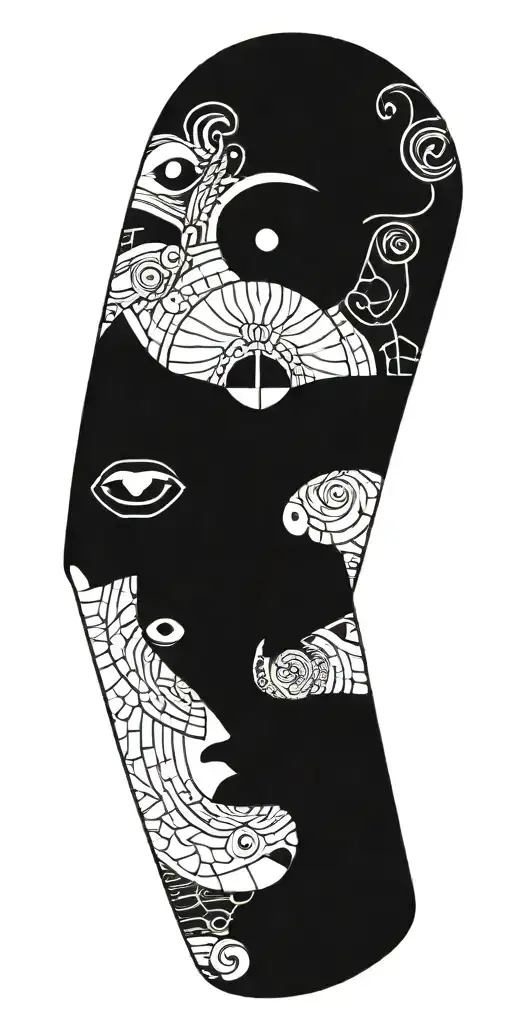 Ancient Gods Symbols Minimalism