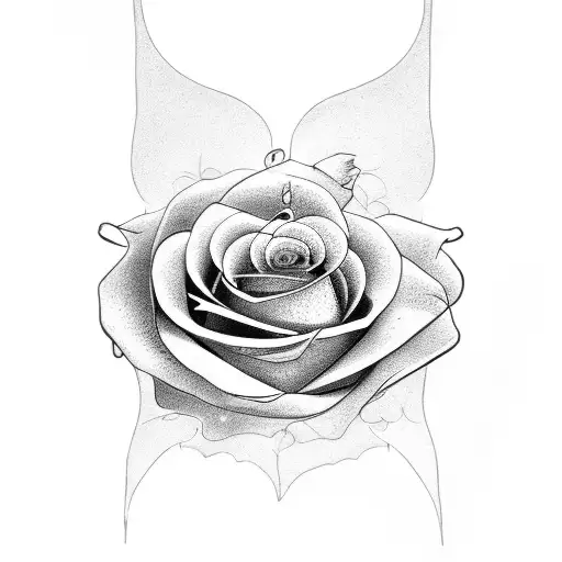 Word Self Made With Fog And Roses In The Background