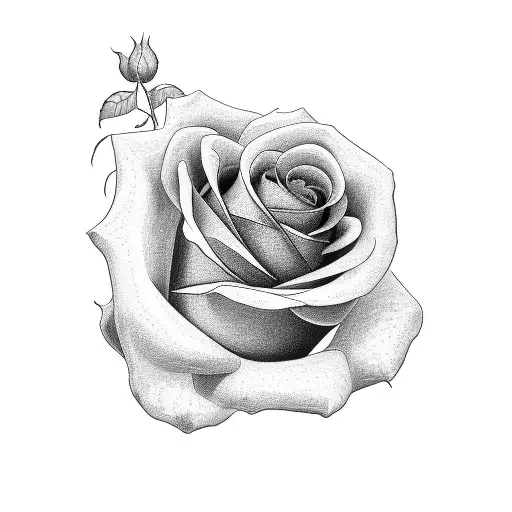 A Rose With The Name Chandler As The Stem