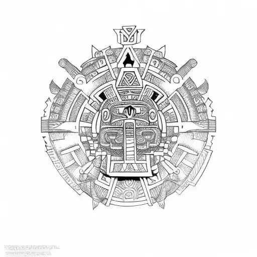 Aztec Civilization And Temples