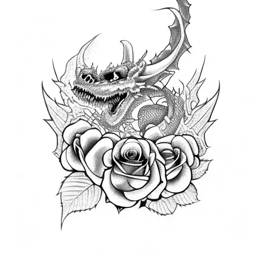 Roses And Death Dragon