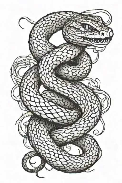 Snake Intertwined